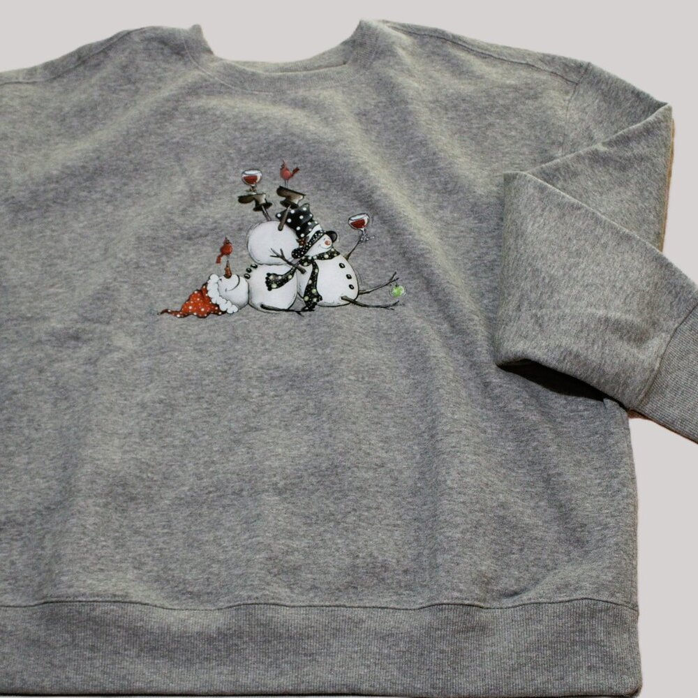 Women's "Tipsy on Wine" sweatshirt